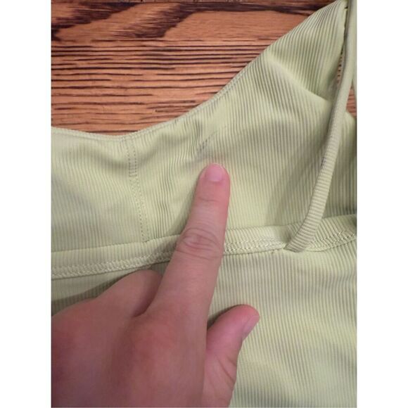 Wilo Melbourne Australia ribbed long line sports bra size S - Picture 4 of 5